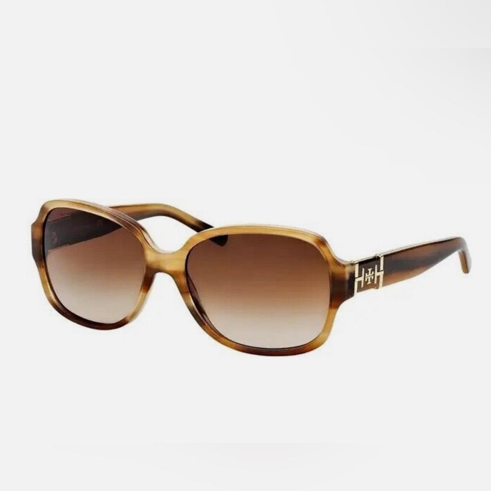 Tory Burch TY7073 Tortoise Mix Sunglasses Brown Lens 57-16 135 2N